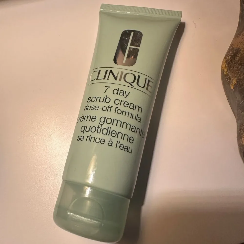 Clinique 7 Day Scrub Cream Rinse-Off Formula 3.4 oz – New, Full Size